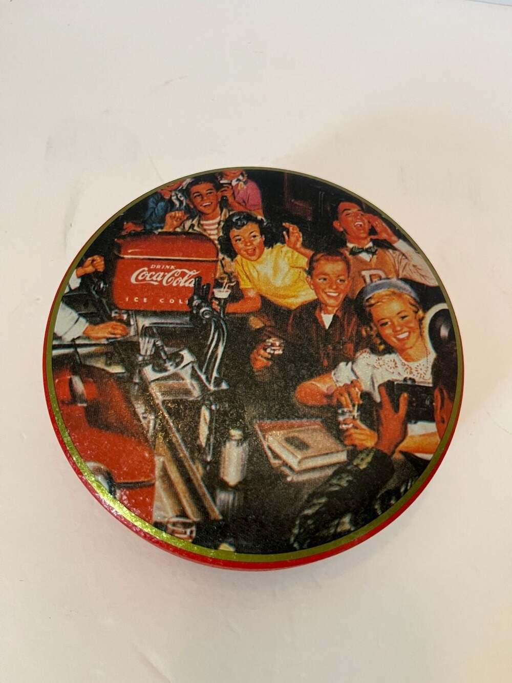 vintage coke container